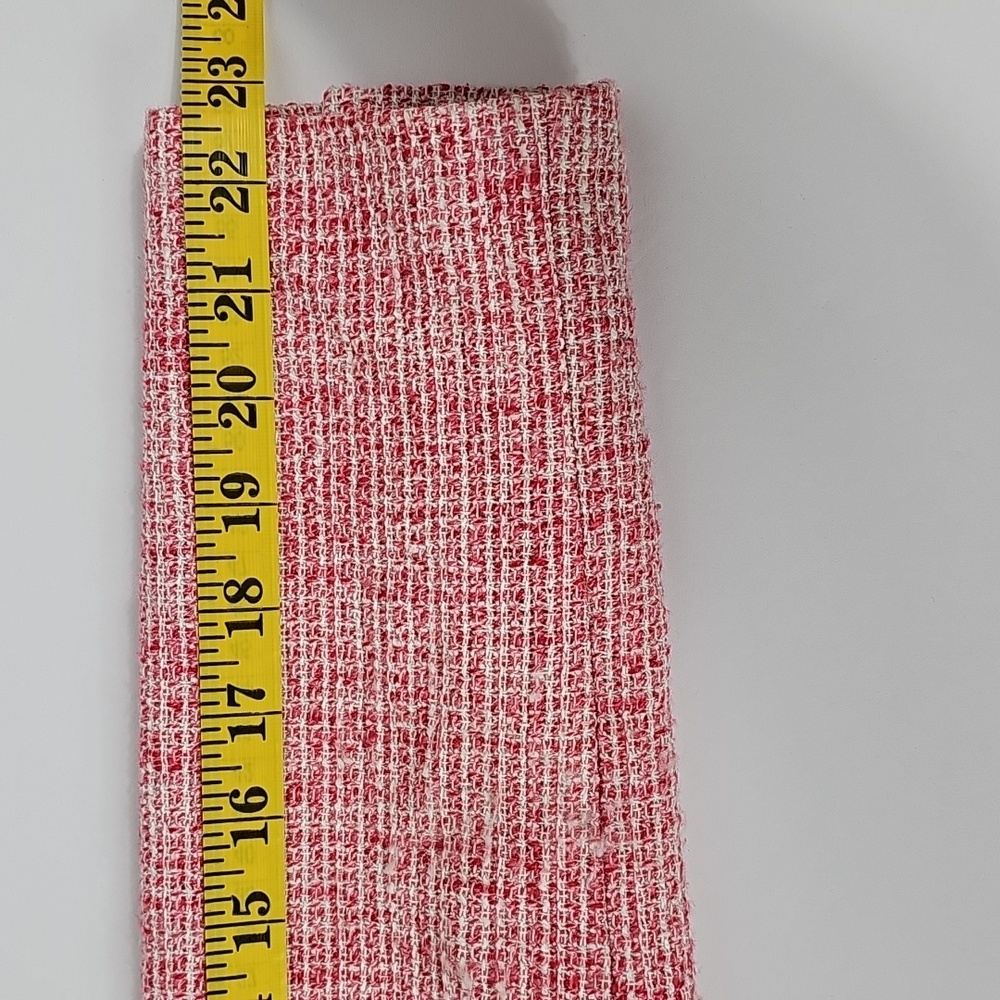 Kay Unger New York Pink White Tweed Boucle Blazer Jacket 4 Office Career Work - Picture 13 of 13